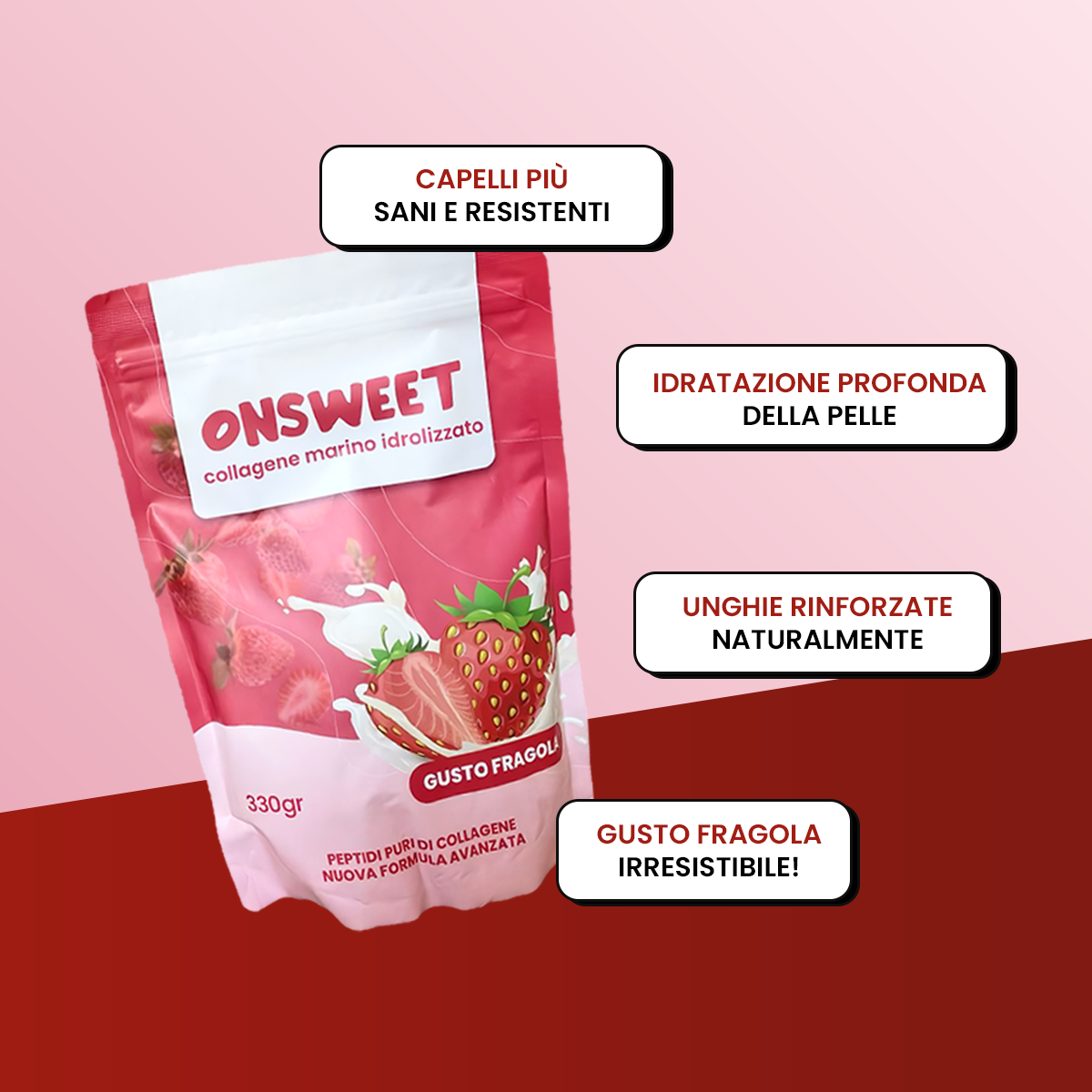 Collagene marino idrolizzato (330g)