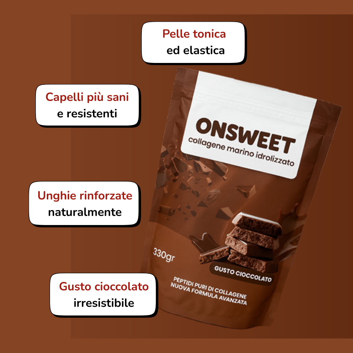 Collagene marino idrolizzato (330g)